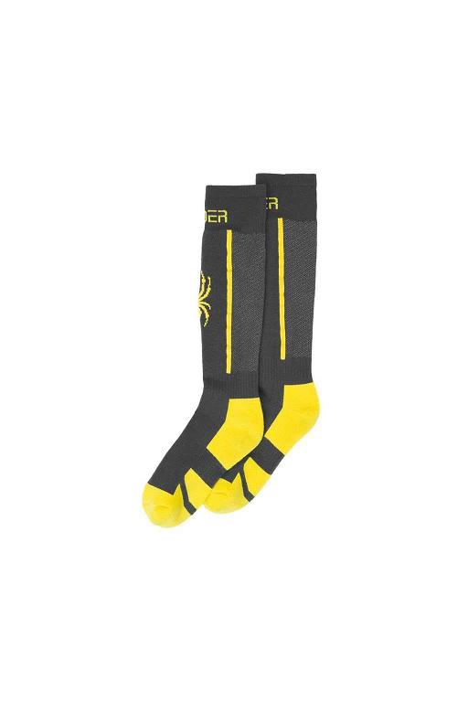 Calcetines de esquí Spyder Sweep Versatile Grises Negros Para Hombre Mexico MX51760